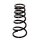 Suspension spring set rear coil spring Ø 175 mm KYB for TOYOTA HIGHLANDER