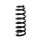 Suspension spring set front axle coil spring Ø 118.8 mm KYB for AUDI Q7