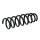 Suspension spring set front axle coil spring Ø 124.9 mm KYB for BMW X5