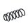 Suspension spring set rear coil spring Ø132.2 mm KYB for CITROËN BERLINGO