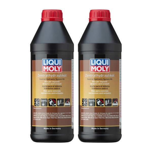 Zentralhydrauliköl 2x1 l Dose LIQUI MOLY ideal geeignet für u.a. Lenkungen