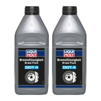 Brake Fluid 2x1 litre synthetic DOT 4 LIQUI MOLY for...