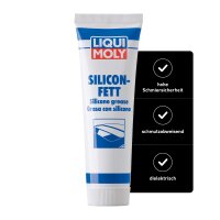 Silikonfett 2x100 g in der Tube LIQUI MOLY für optimale Schmierung & Fettung