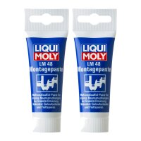 Mounting Paste 2x50 g in a LIQUI MOLY tube for optimum...