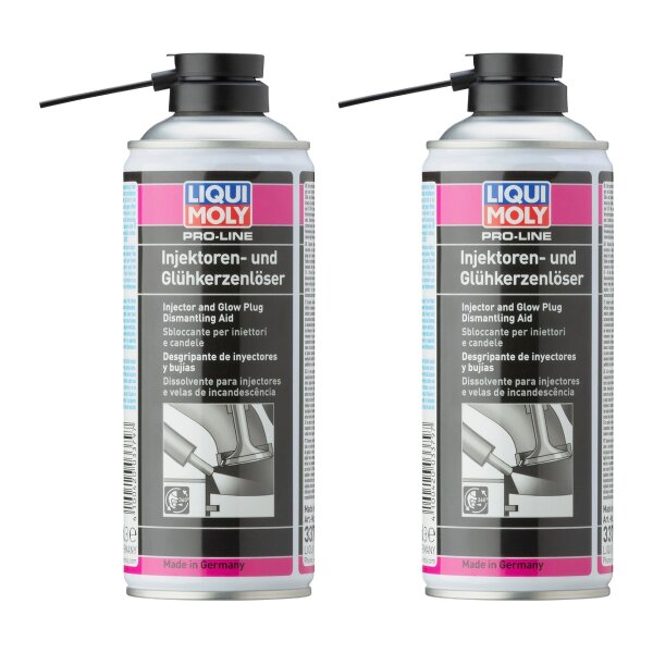 Universalreiniger 2x400 ml LIQUI MOLY Pro-Line Injektoren- und Glühkerzenlöser