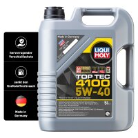 Motoröl Multipack 3x5 l 5W-40 LIQUI MOLY Top Tec 4100 geeignet für diverse Fzg.