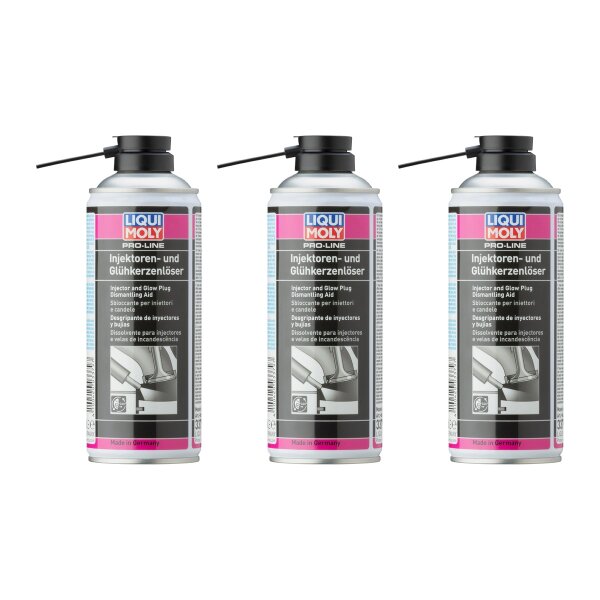 Universalreiniger 3x400 ml LIQUI MOLY Pro-Line Injektoren- und Glühkerzenlöser