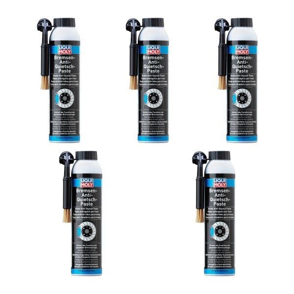 Paste 5x200 g Tube für Bremse Kupplungshydraulik LIQUI MOLY Anti-Quietsch-Effekt