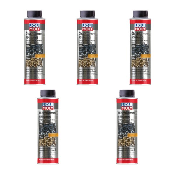 Motoröladditiv Ölschlammspülung 5x300 ml Dose LIQUI MOLY zuverlässig keine Reste