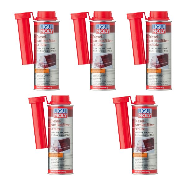 Fuel Additive 5x250 ml can LIQUI MOLY for diesel particulate filter protection