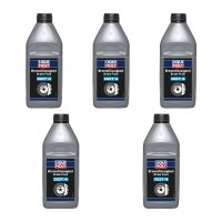Brake Fluid 5x1 litre synthetic DOT 4 LIQUI MOLY for...