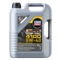 Engine Oil Multipack 5x5 litre 5W-40 LIQUI MOLY Top Tec...