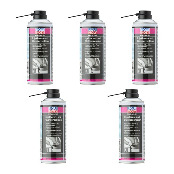 Universalreiniger 5x400 ml LIQUI MOLY Pro-Line Injektoren- und Glühkerzenlöser
