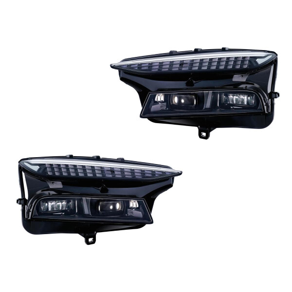 Headlight set left right 12 V LED Matrix HELLA for e.g. AUDI A6 e-tron