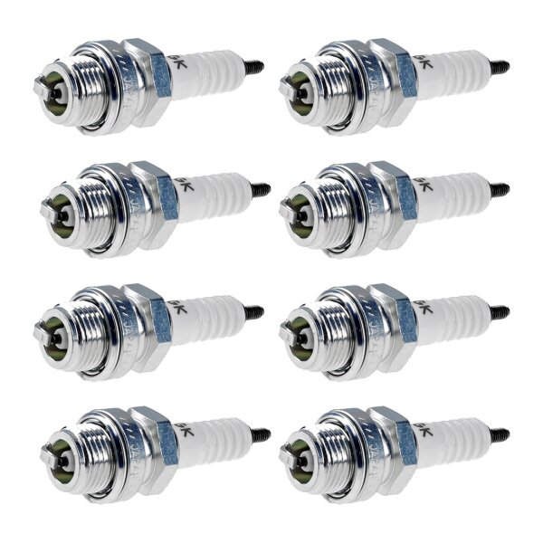 8 Zündkerzen mit Flachdichtsitz NGK Aftermarket-Expertise für diverse Fahrzeuge