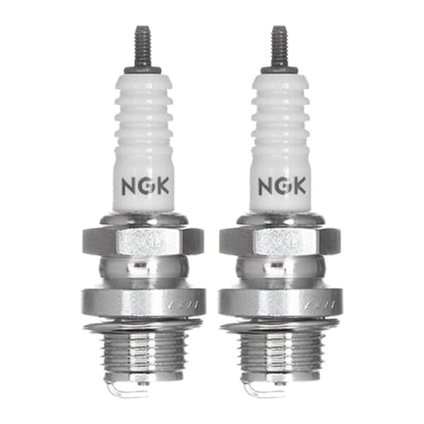 2 Zündkerzen mit Flachdichtsitz NGK passend für u.a. AUTO UNION AU 1000