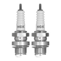 2 Zündkerzen mit Flachdichtsitz NGK passend für...