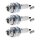 3 Spark Plugs with flat seal seat NGK IAM expertise for KUBOTA and others