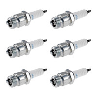 6 Spark Plugs fixed SAE connection NGK IAM expertise for...