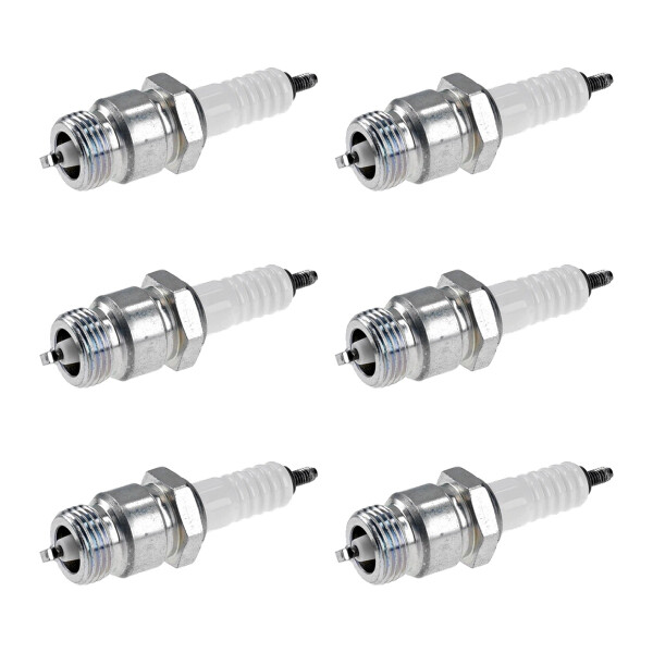 6 Spark Plugs fixed SAE connection NGK suitable for FORD SIERRA and others