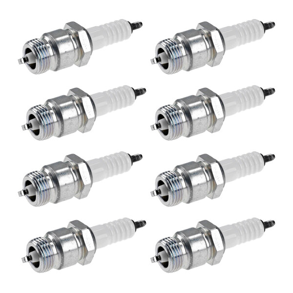 8 Spark Plugs fixed SAE connection NGK suitable for FORD SIERRA and others