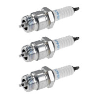 3 Spark Plugs with cone seal seat NGK suitable for FORD...