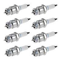 8 Spark Plugs with cone seal seat NGK suitable for FORD...