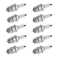 10 Spark Plugs with cone seal seat NGK suitable for FORD...
