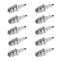 10 Spark Plugs with cone seal seat NGK aftermarket...
