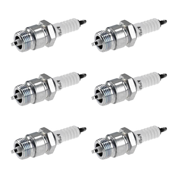 6 Spark Plugs with cone seal seat NGK IAM expertise for TOYOTA and others