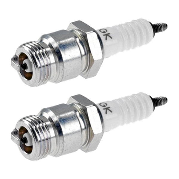 2 Spark Plugs with cone seal seat NGK aftermarket expertise for various vehicles