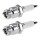 2 Spark Plugs with cone seal seat NGK aftermarket expertise for various vehicles