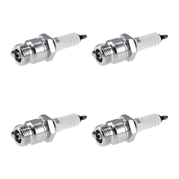 4 Spark Plugs with cone seal seat NGK aftermarket expertise for various vehicles