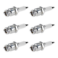6 Spark Plugs with cone seal seat NGK aftermarket...