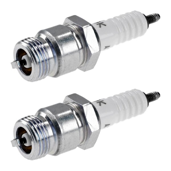 2 Spark Plugs fixed SAE connection NGK IAM expertise for various vehicles