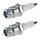 2 Spark Plugs fixed SAE connection NGK IAM expertise for various vehicles