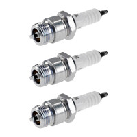3 Spark Plugs fixed SAE connection NGK IAM expertise for...