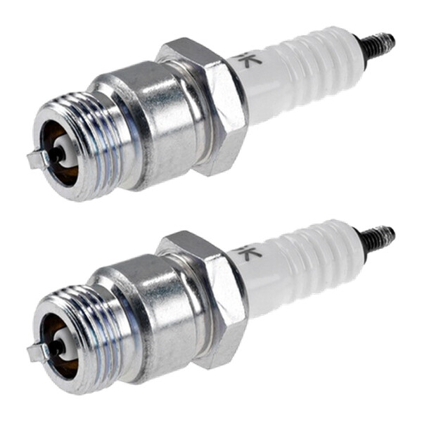 2 Spark Plugs fixed SAE connection NGK aftermarket expertise for HITACHI
