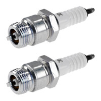 2 Spark Plugs fixed SAE connection NGK aftermarket...
