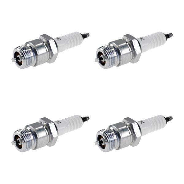4 Spark Plugs fixed SAE connection NGK aftermarket expertise for HITACHI
