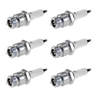 6 Spark Plugs fixed SAE connection NGK aftermarket...