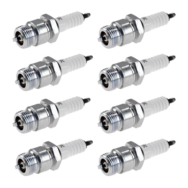 8 Spark Plugs fixed SAE connection NGK aftermarket expertise for HITACHI