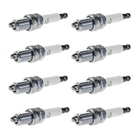 8 Spark Plugs fixed SAE connection NGK aftermarket...
