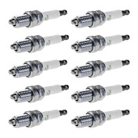 10 Spark Plugs fixed SAE connection NGK aftermarket...