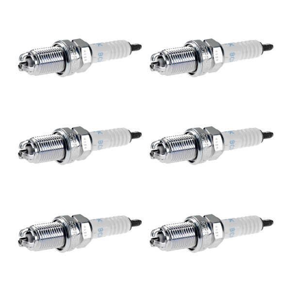 6 Spark Plugs with flat seal seat NGK suitable for CITROËN XM and others