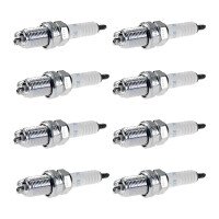 8 Spark Plugs with flat seal seat NGK suitable for...