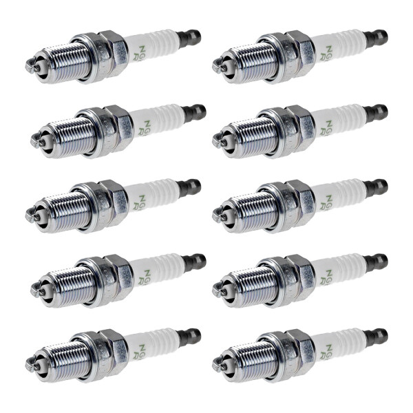 10 Spark Plugs fixed SAE connection NGK aftermarket expertise for e.g. MAZDA