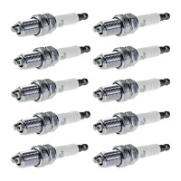 10 Spark Plugs fixed SAE connection NGK aftermarket...