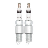 2 Spark Plugs with flat seal seat NGK IAM-Expertise...