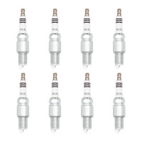 8 Spark Plugs with flat seal seat NGK IAM-Expertise...
